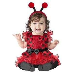 Baby Girls InCharacter LOVEBUG Ladybug Halloween Costume Size 12/18 Mo Dress NWT
